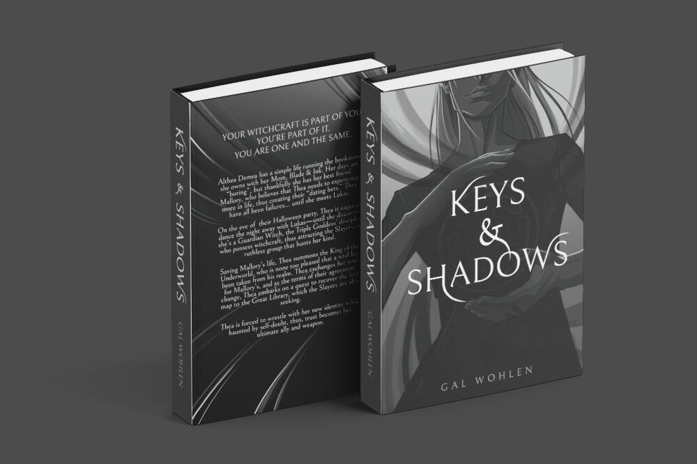 keys & shadows cover art + design